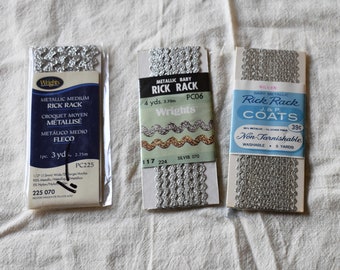 Silver Rick Rack - Etsy