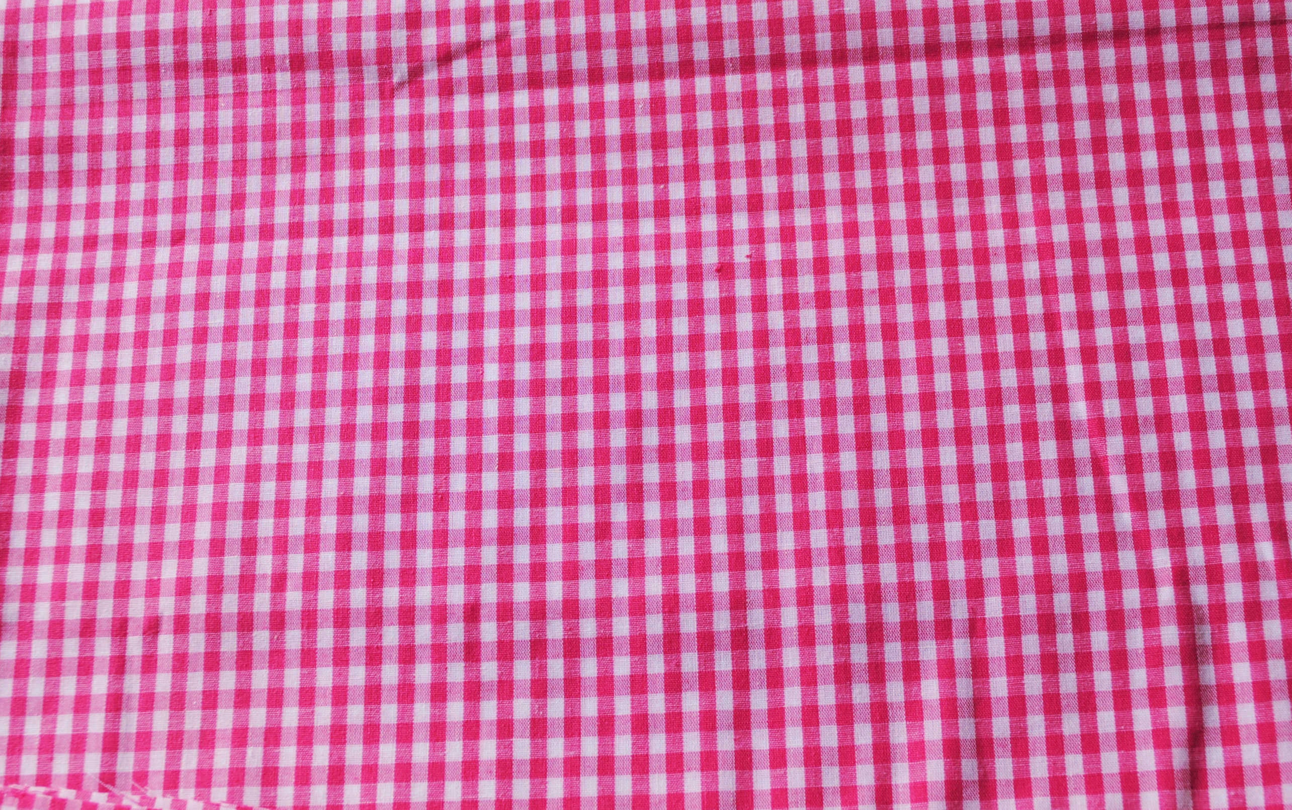 Unused Vintage Small Scale Tiny Checked Gingham Fabric | Etsy