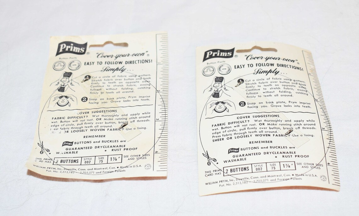 Unbenöpfte 2er-Set Karten von zwei extra großen Hüllen | Etsy