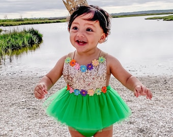 Luau Outfit, Luau Dress, Luau First Birthday, Baby Luau Outfits, Baby Girl 1st Birthday Outfit, Luau Birthday Outfit, Pineapple Luau Party