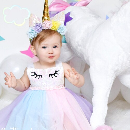 Unicorn Girl Dress Unicorn First 