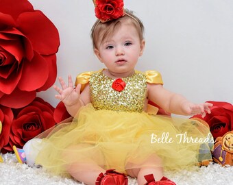 belle costume baby
