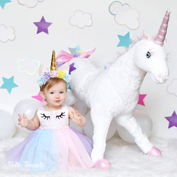 unicorn baby birthday outfit