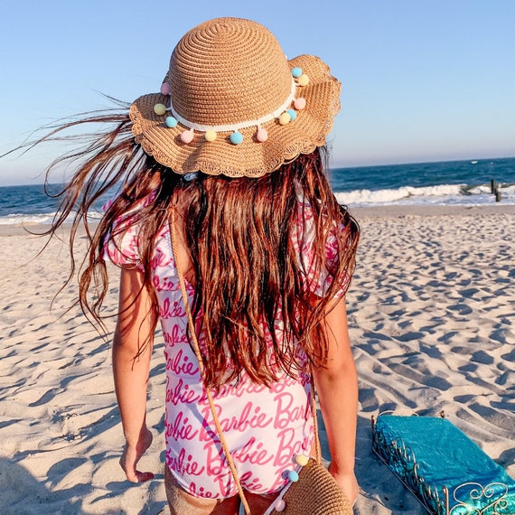 Sombrero de playa para niñas sombrero de playa Etsy