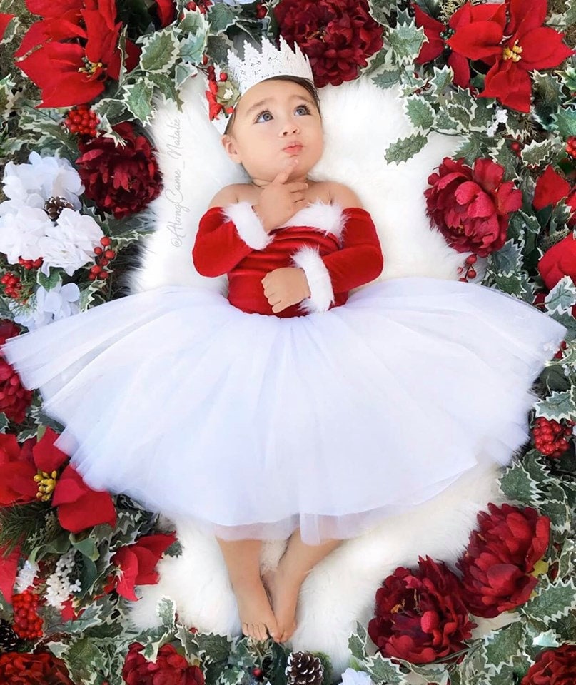 Couture Santa Outfit for Girls Santa Tutu Dress Santa - Etsy