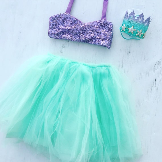 mermaid birthday girl outfit