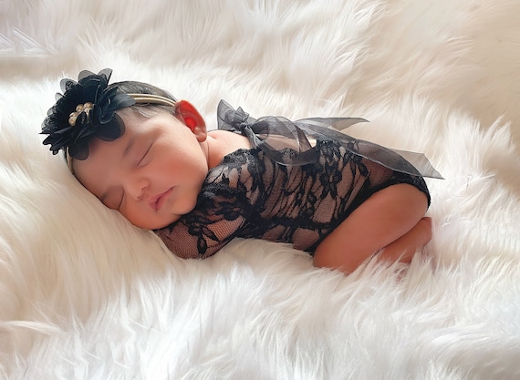 Baby Shower Gift NEWBORN GIRL Take Home Outfit Baby Girl Hospital Outfit Newborn Baby Props Newborn Lace Romper Newborn Girl Romper