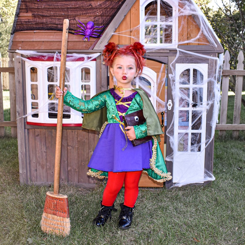 Winnifred Costume Hocus Pocus Costume Witch Girl Costume - Etsy