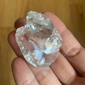 Andara Crystal glass Clear Unicorn Energy Meditation Wisdom Chakra Spiritual