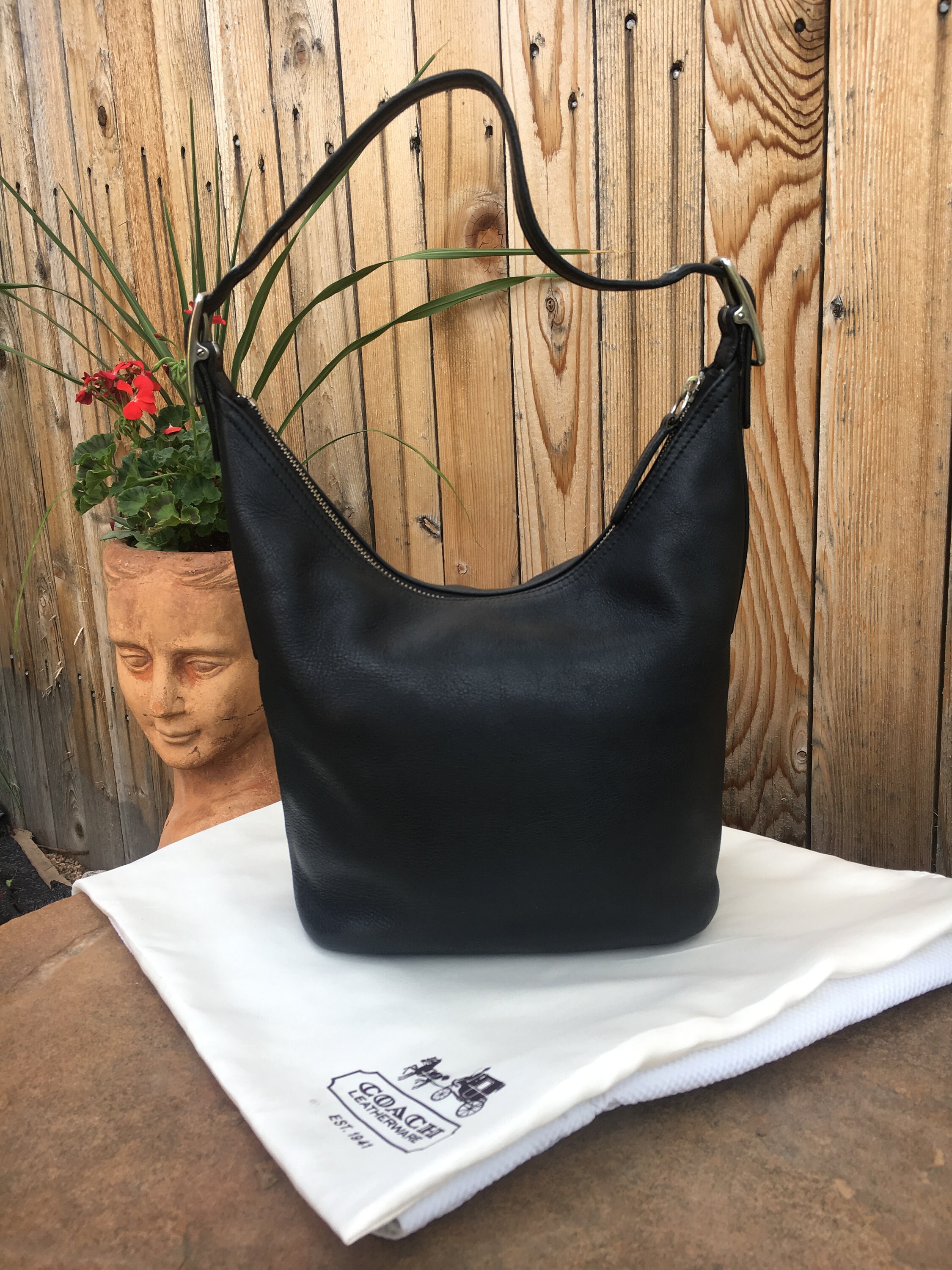 Vintage Coach Ergo Shoulder Bag - Etsy Vintage Coach Ergo Shoulder Bag - Etsy
