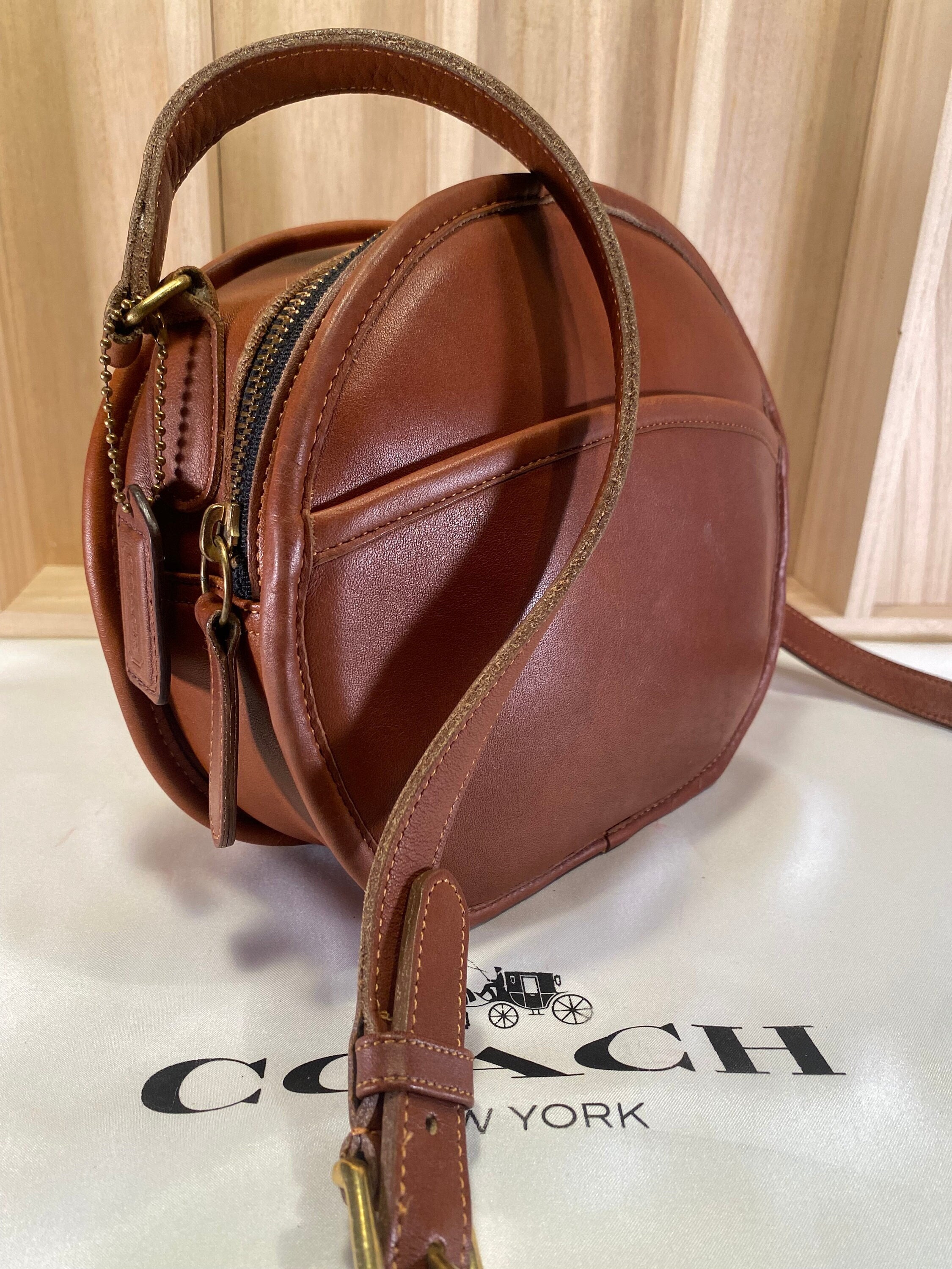 Vintage COACH Chester Canteen Crossbody Bag Etsy