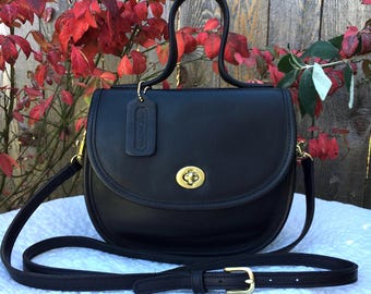 Vintage Coach Black Leather Faith Oliver Legrone's Legacy
