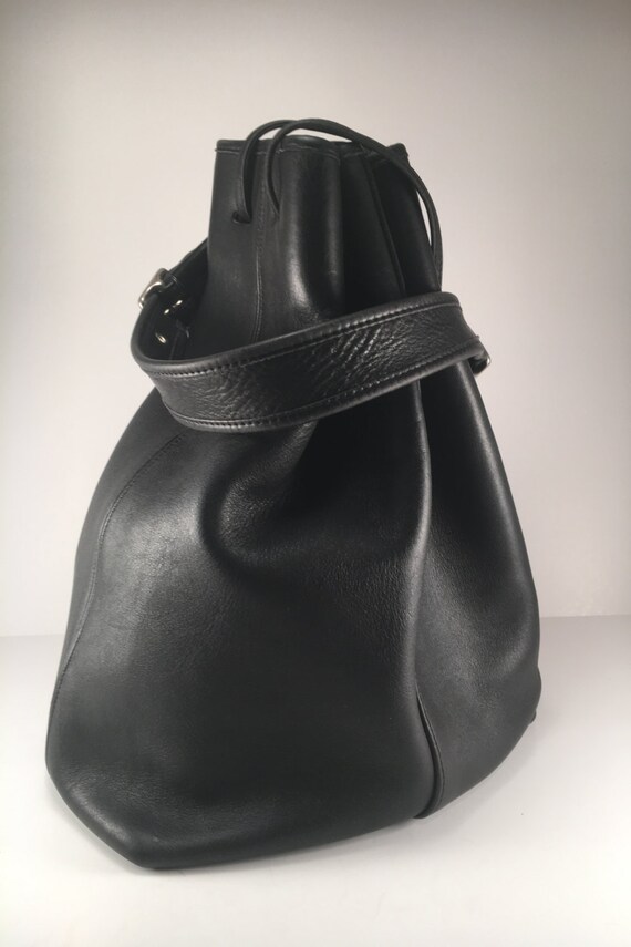 Vintage Coach Drawstring Shoulder Bag / Purse / Style… Gem