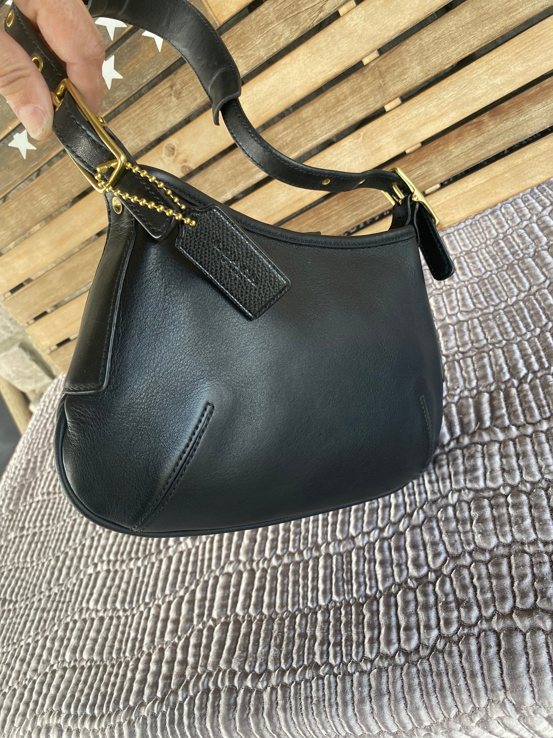 Vintage Coach Legacy Hobo Black Leather Style 9211 EUC - Etsy Vintage Coach Legacy Hobo Black Leather Style 9211 EUC - Etsy