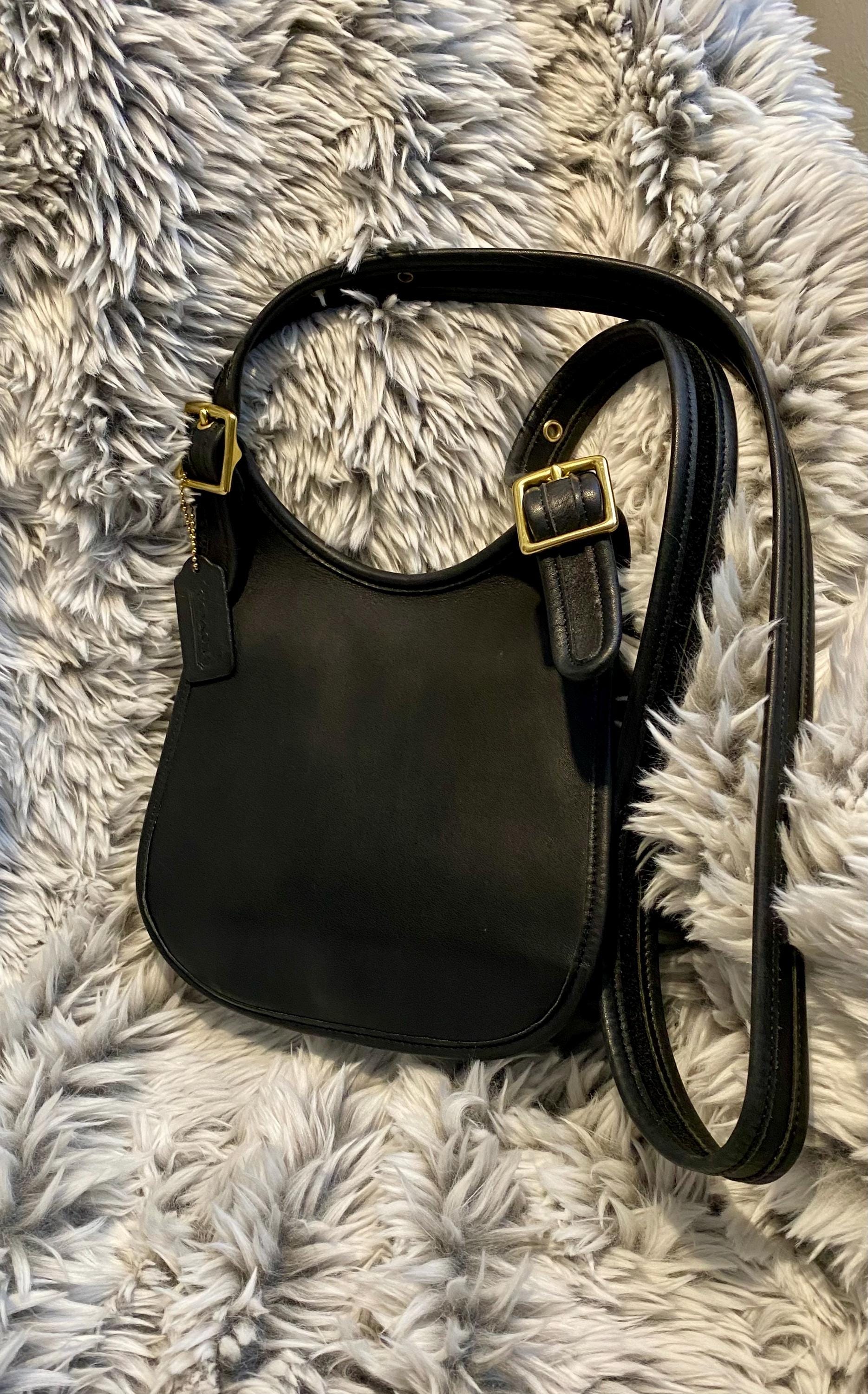 小物 Vintage Coach Legacy Leather Frnch Purse Vintage Coach Legacy Leather Lace-up Hobo Bag 10400 Brown