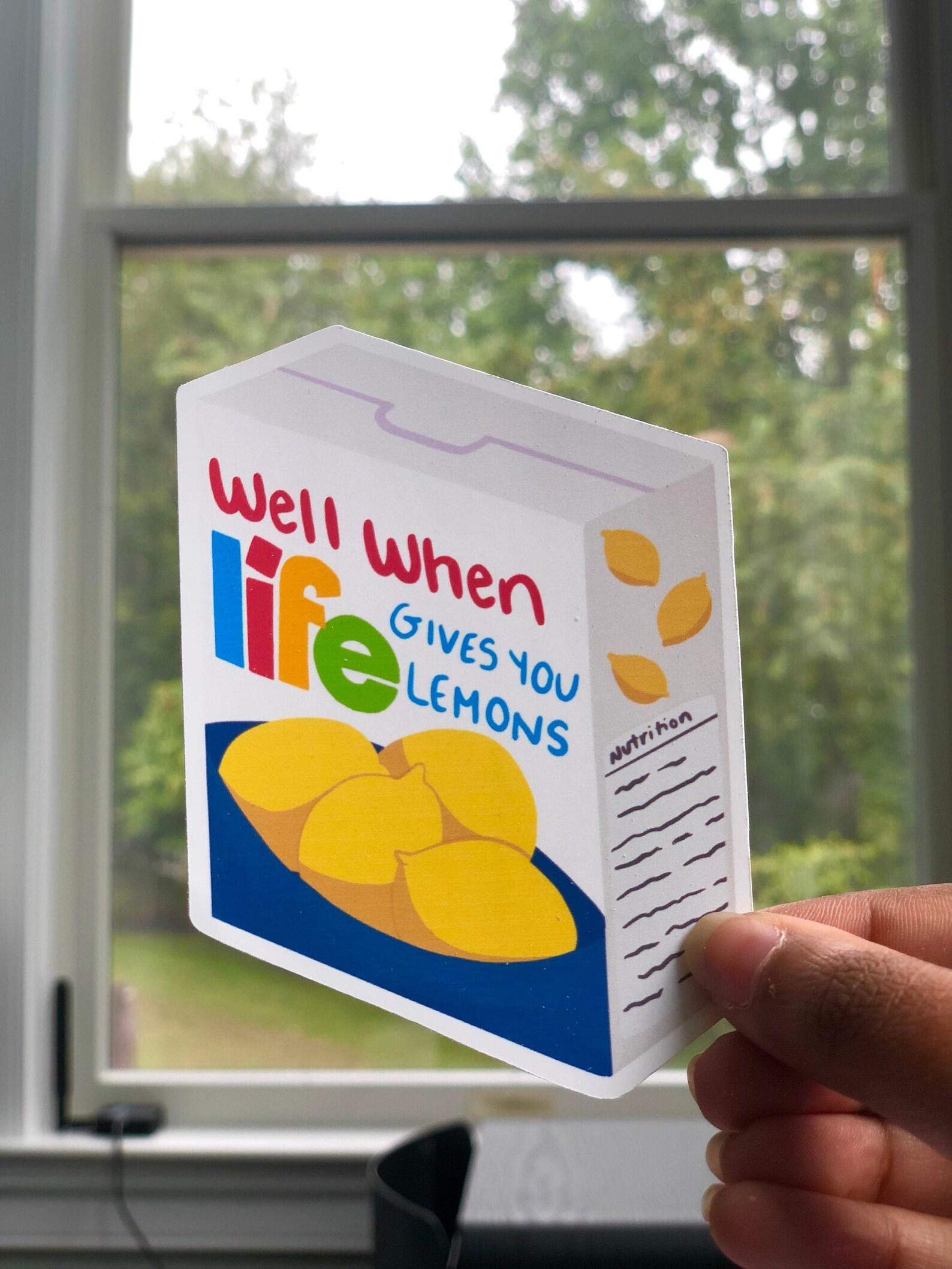 Well When Life Gives You Lemons Vine Weatherproof Vinyl Etsy