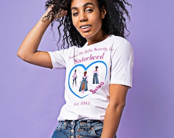 Gamma Phi Delta Sorority Sisterhood Soror T-Shirt, Gamma Phi Delta Soror T-Shirt, GPD Sisterhood T-Shirt Long-Sleeved and Short-Sleeved