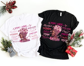 Celebrating Breast Cancer Survivors T-Shirt, You Are Victorious T-Shirt, Pink Butterfly Cancer Survivor Scripture T-Shirt, Breast Cancer