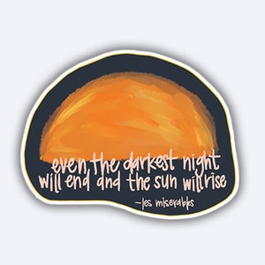 Los Miserables Sol Vinilo Pegatina