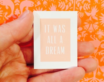 Dollhouse Miniature Art Print (All A Dream)