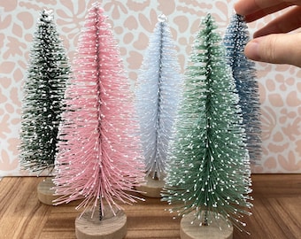 Miniature Bottle Brush Christmas Tree