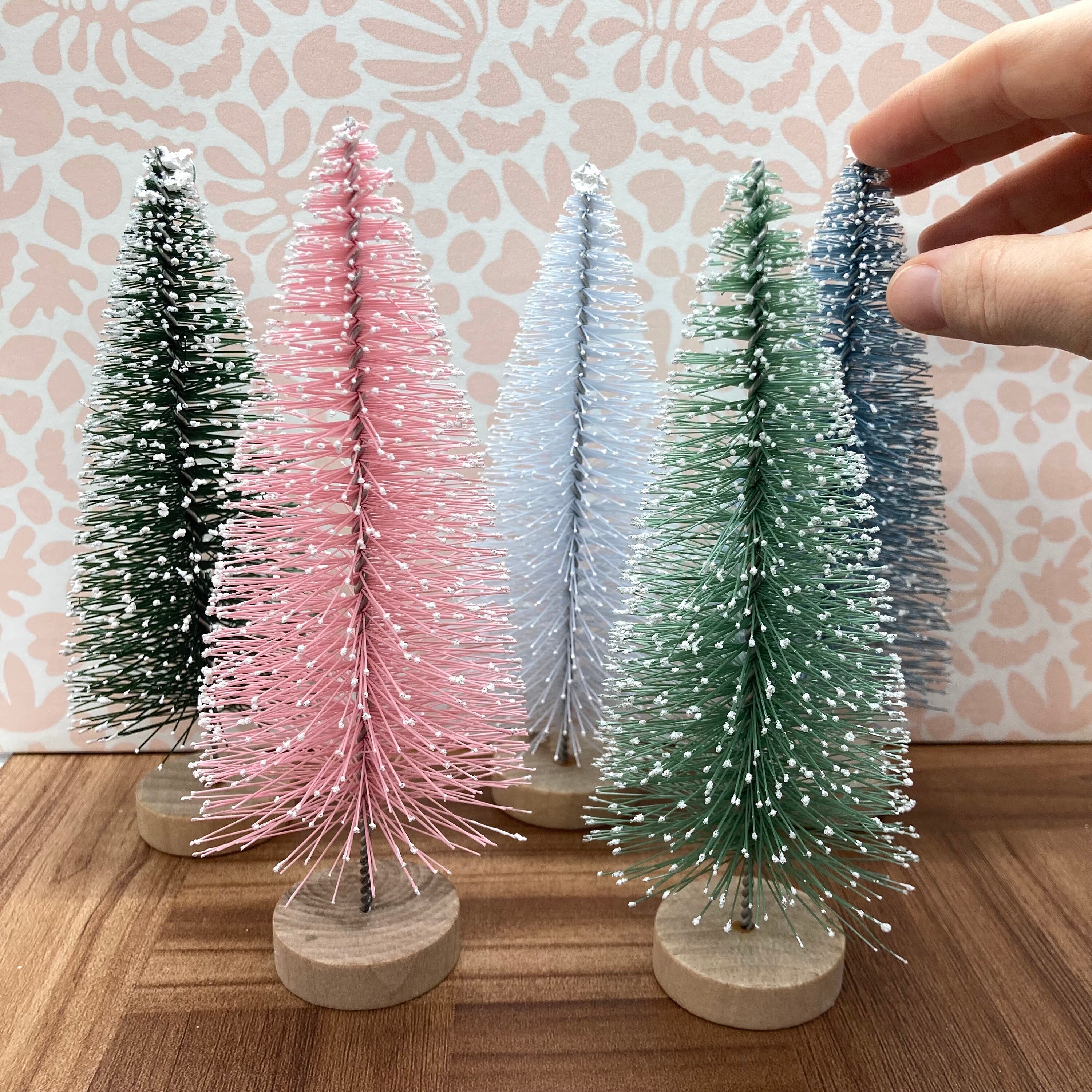 Miniature Bottle Brush Christmas Tree