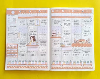 Work | Planner Girl | Hobonichi Cousin Weekly Kit | hcwk120