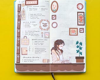 Hobonichi Weeks Planner Stickers: Journaling Kit