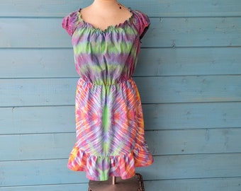 Handmade Tie dye Dress Size 2XL