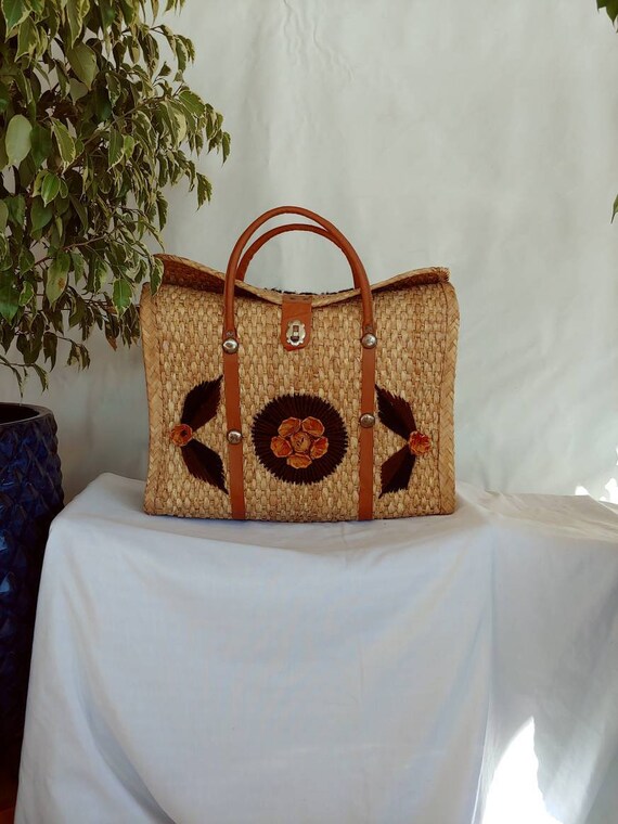 Straw Beach Bag Made in Mexico