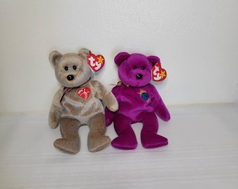 Signature 1999 / 2000 Beanie Babies Bears