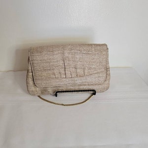 1970s Small Tan Purse