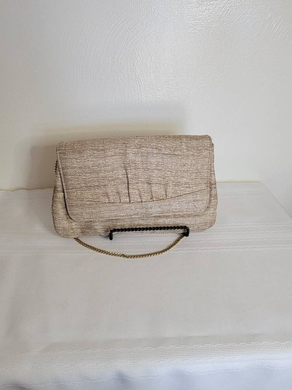 1970s Small Tan Purse