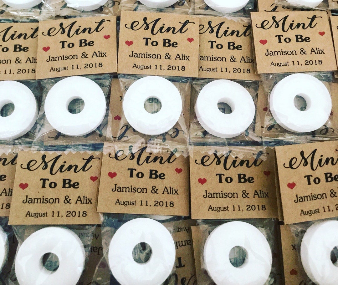 Mint to Be Favors, Wedding Favors for Guests in Bulk, Personalized ...