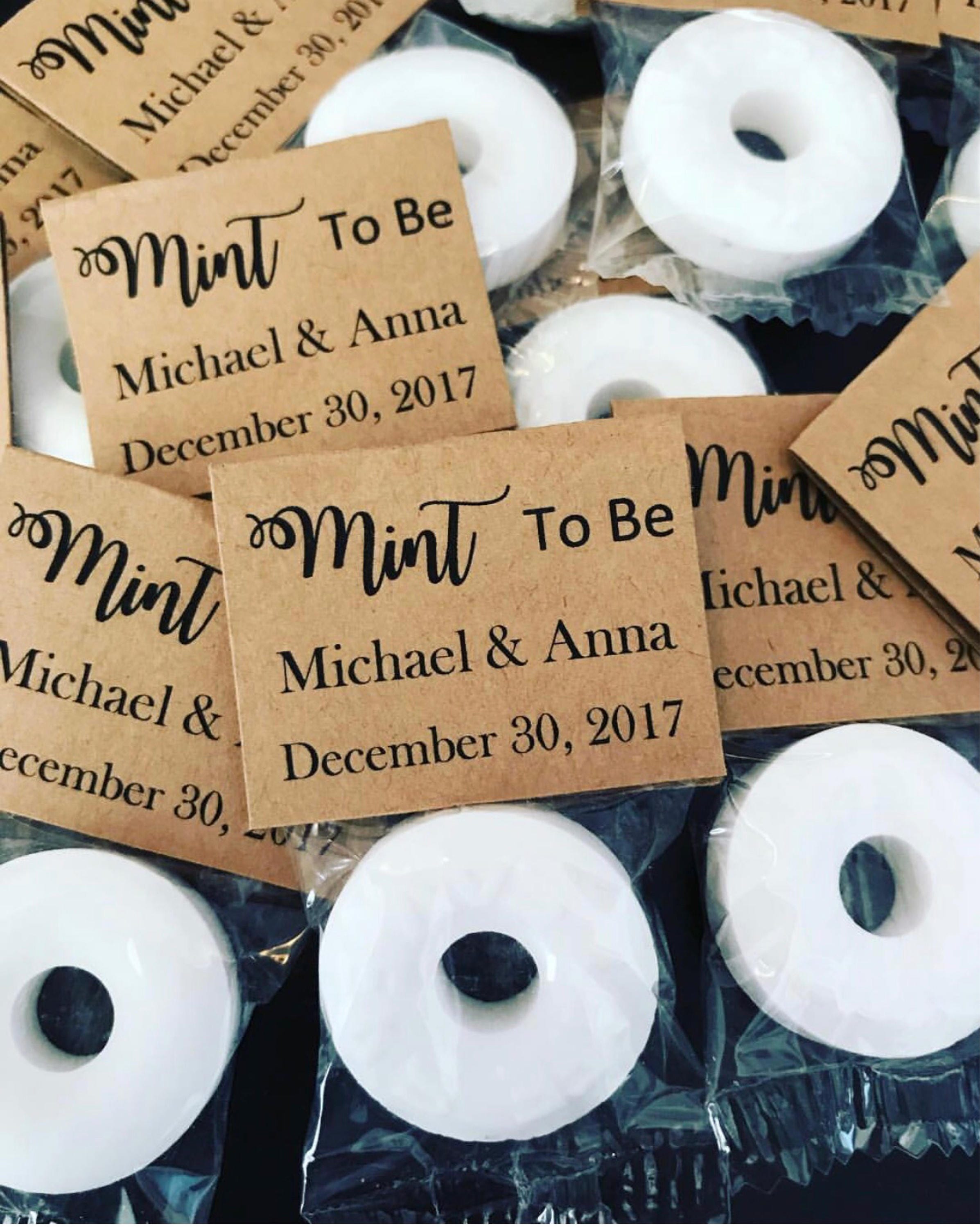 100 Mint to Be Favors, Wedding Favors for Guests, Bulk - Etsy