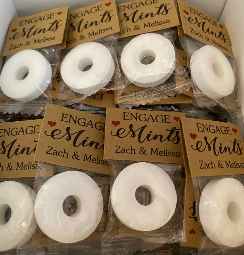 Engagement Party Favors EngageMints Favors for Guests Etsy