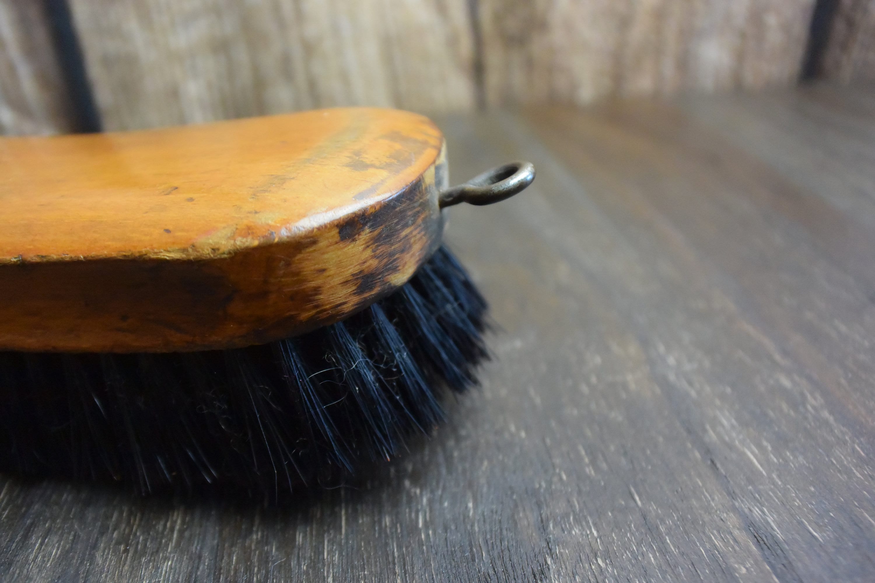 wooden hair brushes
