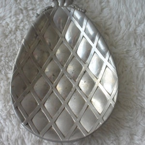 vide pocket ANANAS vintage silver metal pineapple pineapple cup