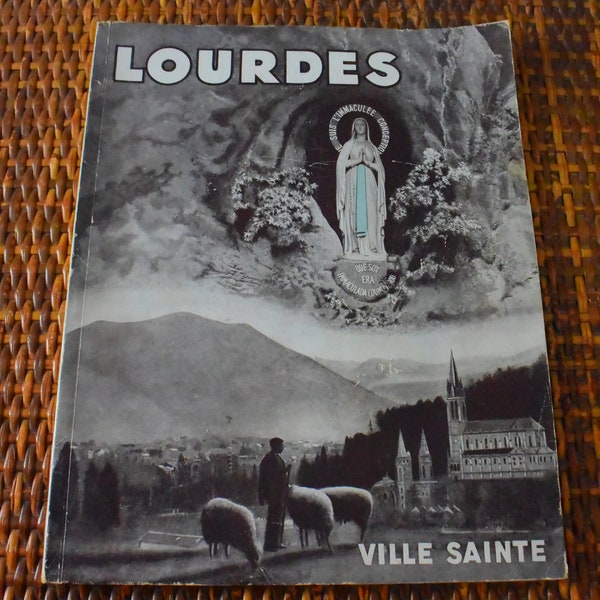 Lourdes Vintage Catholic Book - Etsy