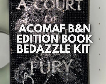 ACOMAF B&N - Book Bedazzle Kit