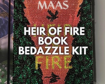Heir of Fire Book Bedazzle Kit