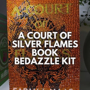 Een Court of Silver Flames Book Bedazzle-kit