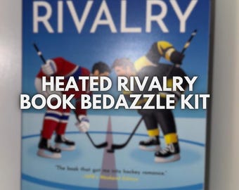 Heated Rivalry Book Bedazzle Kit