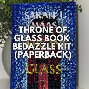 Glazen troon Boek Bedazzle Kit paperback