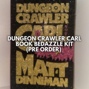 Dungeon Crawler Carl Book Bedazzle Kit (Pre Order)