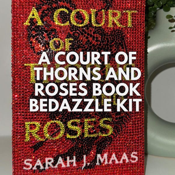 ACOTAR Book Bedazzle Kit