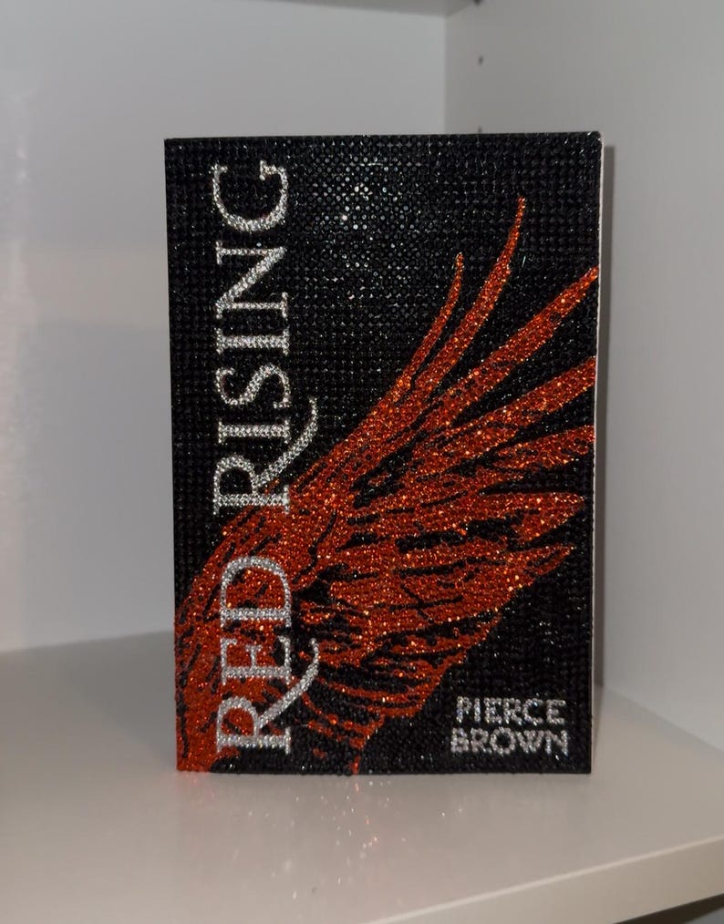 Custom Red Rising Books Red Rising - Book Bedazzle Kit - Etsy