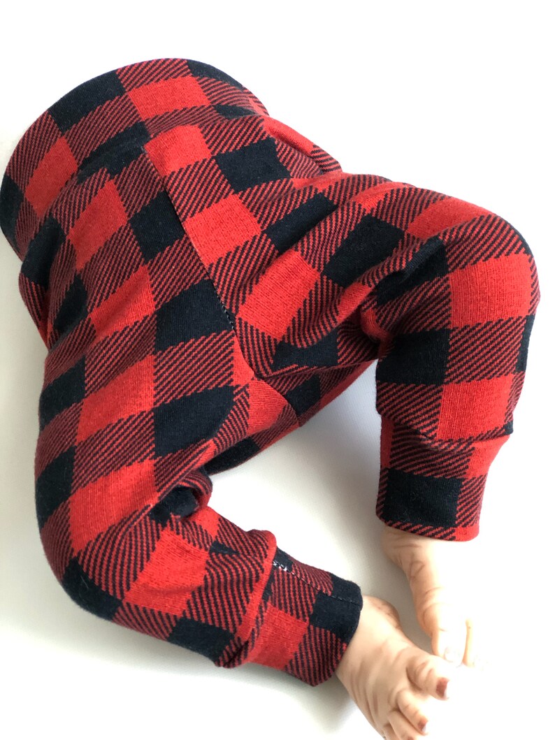 girls buffalo plaid pants