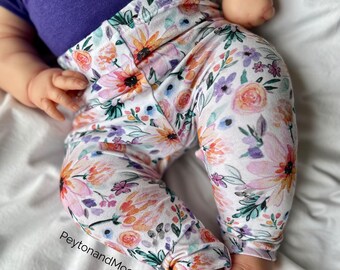 Daisy Baby Girl Leggings 3/6 months