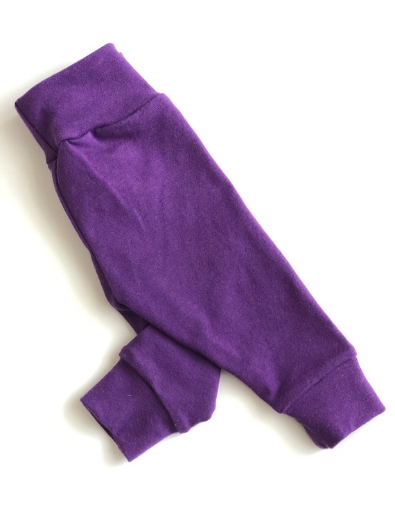 purple baby tights